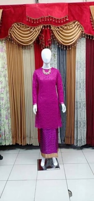 [✅Ready] Tunik Brokat Baju Kurung Melayu Baju Kurung Malaysia Baju
