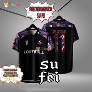 【Free Custom Name & Number】2024 new design Football jersey Baju Tshirt Lelaki Thailand Viral JERSEY 