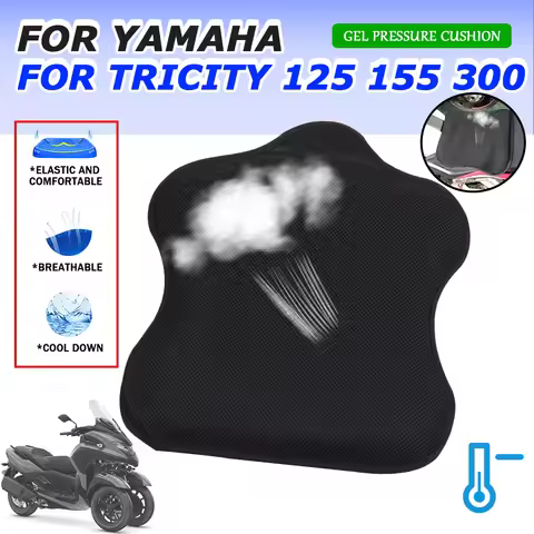 For Yamaha TRICITY 300 TRICITY300 TRICITY 125 TRICITY 155 Motorcycle Accessories Gel Seat Gel Pad Ge