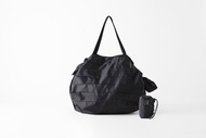 日本Shupatto Packable 折疊環保袋 27L - Black