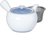 Sekai Ripple Teapot (U) 4.3 x 4.3 x 3.4 inches (11 x 11 x 8.7 cm), 15.2 fl oz (430 cc) | Teapot Seto