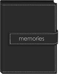 Pioneer Photo Albums 36-Pocket 4 by 6-Inch Embroidered "Memories" Strap Sewn Leatherette Cover Photo