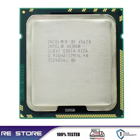 Intel Xeon X5670 2.93GHz Six Core LGA 1366 server processor
