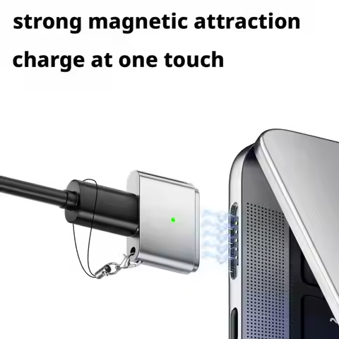Type-C to MagSafe Magnetic Adapter forMacBook Pro for Air 100W MAX Charging with LED Status Display,