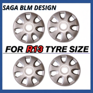 Universal R13'' Inch Car Wheel Cover Tyre Center Hub Cap Steel Rim Universal 13 Inch Rim Cover (Saga