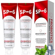 SP-6 Probiotic Toothpaste - Niacinamide Whitening Toothpaste / Promotes Teeth Whitening and Gum Heal