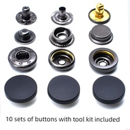 Metal Snap Button Press Black Button Snap Button Snap Button Snap Button Down Jacket Hidden Button C