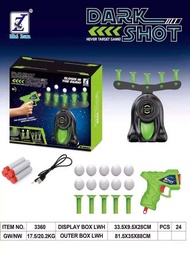 Electric baril laruan pagbaril floating ball target gamit ang gun