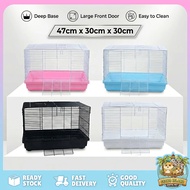 47*30*30cm Hamster Cage Hamster Cage Large Sangkat Hamster Hamster House Rumah Hamster 仓鼠笼子 倉鼠籠子