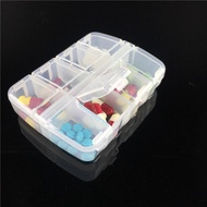 pill box pill box medicine storage Free Shipping Japanese Style Eight-Grid Pill Box Portable Small P