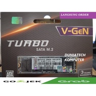 V-gen SSD M.2 SATA 256GB TURBO M2 256GB VGEN 2280 Not 250GB/240GB ORIGINAL BEST QUALITY