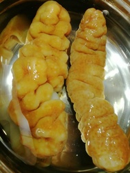 你哋訂貨的澳洲黃玉參到達孕媽、糖尿病、高血壓、手術後、大小朋友最岩用✨   💕 大優惠💕💫海參，又叫「海鼠」係世界八大珍品之一，已經有6億幾年歷史㗎喇，有「海中之王」既美譽架😊👍海參熱量超低，唔怕肥、