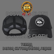 BERKUALITAS!!! Topi Trucker Jaring QUIKSILVER SURF BALI ACADEMY Keren Pria Wanita QUICKSILVER PREMIU