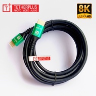 Tetherplus 3M HDMI to HDMI V2.1 Ultra 8K HDR HDMI