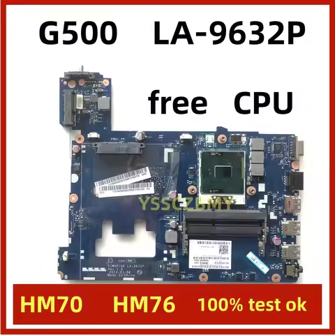 LA-9632P G500 motherboard HM70 for Lenovo G500 Laptop motherboard VIWGP/GR LA-9632P Rev:1.0 PGA989 H
