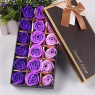 18 gradient flower SOAP rose wholesale Christmas gifts gift ideas birthday gifts promotional items w