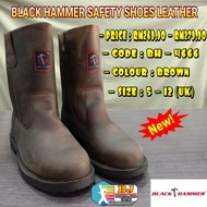 Black Hammer 4000 Series Safety Shoes Leather BH-4666