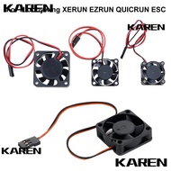 KAREN1 Cooling Fans RC Car Parts 25MM 30MM 40MM RC Model Parts DC Motor ESC fan