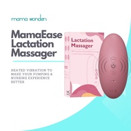 Mama Wonders MamaEase Lactation Massager Breast Milk Booster &amp; Blocked Duct Masititis Relief Double Vibration Warmer Wat