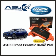 ASUKI Front Ceramic Brake Pad Subaru XV 2021 GT3 GT7 Spare Part CF-7081