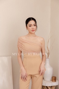 ชุดเดรสไปงานแต่ง ชุดออกงาน MY LADY BY BAIFERN - ML0515