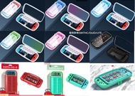 多款OLED/Switch/Lite Case/Cover 保護殼/保護套/收納包/底座殼/卡盒  透明/漸變/粉色/藍色/透明/黑色/白色/super mario 超級瑪利歐/星之卡比/寵物小精靈 
