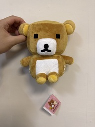 日本正版 Rilakkuma & Kiiroitori 機械人ぬいぐるみ 兩隻一套全新有牌 拉拉熊+黃色小鳥 日本景品 一齊出