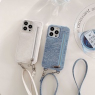 FJ33 strap sling case for iphone 11 12 13 14 14+ 15 15+ 16 Pro Max Samsung A15 A33 A36 A54 S21 S21+ 