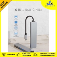 USB Hub Type C 6 in 1 HDMI 4K Display PD Fast Charge Adaptor - BK6