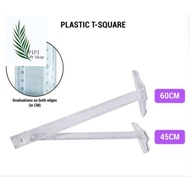 Plastic T-Square Ruler A3 45cm / A2 60cm