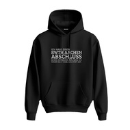 Hoodie Sweater RWTH Aachen ABSCHLUSS Germany Premium Fleece jacket hood Clothing Long Sleeve