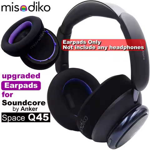 misodiko Upgraded Earpads Replacement for Anker Soundcore Space Q45 Headphones