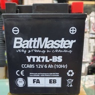 BATTERY BATTMASTER YTX7L-BS/ YTX9L-BS (DRY CELL)=ZZR250/KLX150/ZXR250/EL250/VN250/CBR250/TNT25/TX200