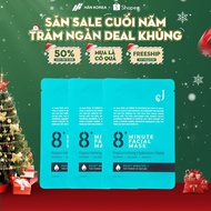 Combo of 7 Jema Rose 8+ minute Instant Moisturizing Mask, Super Moisturizing Mask - C299 Han Korea