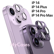 Compatible For i-Phone 14 14 Pro 14 Pro Max 14 plus High Quality Metal Camera Glass Lens