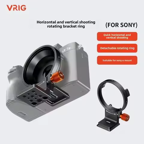 S-63 Arca Rotatable Horizontal-To-Vertical Mount Plate Kit for Sony A7 III/A7R V/A7 IV/A7S III/A7R I