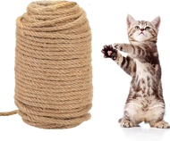 Cat Tree Natural Sisal Rope DIY Craft Handmade Decoration Pet Scratching Scraper Toy DIY Cat Scratcher Scratching Post Cord