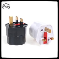 [8C11] EU Euro 2 Pin To UK 3 Pin Plug AC Universal Adapter Travel Converter European [8C]