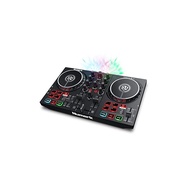 Numark DJ Controller Beginner DJ Equipment Serato DJ Lite Included iPhone djay Pro AI Compatible iOS Streaming LED Lights Built-in Audio Interface Portable DJ Mixer Numark Party Mix II