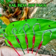 Pancing Urek Belut 1 Paket 1 Set Urek Belut Siap Pakai Pancing Urek Belut sawah Urek Sidat Kail Belu