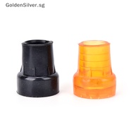 GoldenSilver Hot Crutches Head 19mm Non-slip Sets Of Rubber Feet Paddle Stick Plastic Head SG