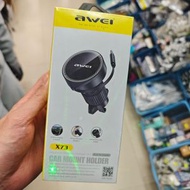 AWEI - X73 車載磁吸充電器 無線充 冷氣機風口位手機夾