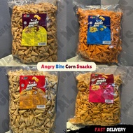 Viral D-Jack Angry Bite Snack Snek BBQ / Cheese / Chicken Flavor 1KG (Cone Shape Snacks) |Halal Cert