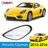 Porsche Cayman 981 BOXSTER 981 13 14 15 16 เลนส์ไฟหน้า ฝาครอบไฟหน้า ไฟหน้ารถยนต์ ไฟหน้าสําหรับ ฝาครอ