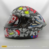 KYT TT COURSE RICCARDO ROSSI REPLICA 2022 FULL FACE HELMET