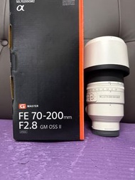 適合完美主義者 完美無瑕 全套有盒 香港行貨 Sony 70-200 70-200mm F2.8 II 二代 GM 最新款