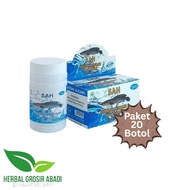 Sah Albumin Economy Package 20 Bottles | Curse Fish Extract | Sah Albumin Capsules Contains 60 Capsu