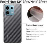 Redmi Note13Pro Plusตรงรุ่น(พร้อมส่งในไทย)ฟิล์มหลังเคฟล่าRedmi Note13 5G/Redmi Note 13 Pro/Redmi Not