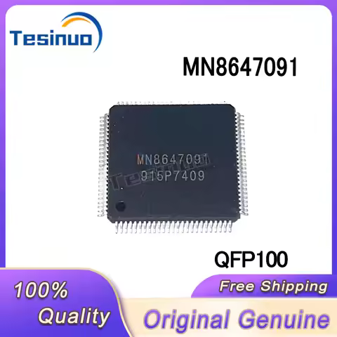 1/PCS New Original MN8647091 MN864709I QFP-100 HD display chip In Stock