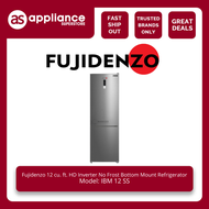 Fujidenzo 12 cu. ft. HD Inverter No Frost Bottom Mount Refrigerator IBM 12 SS